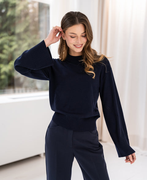 Turtleneck sweater LA BOULE Darkblue