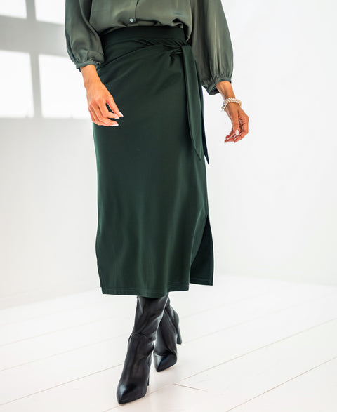 Travel skirt LE MAEL Dark green