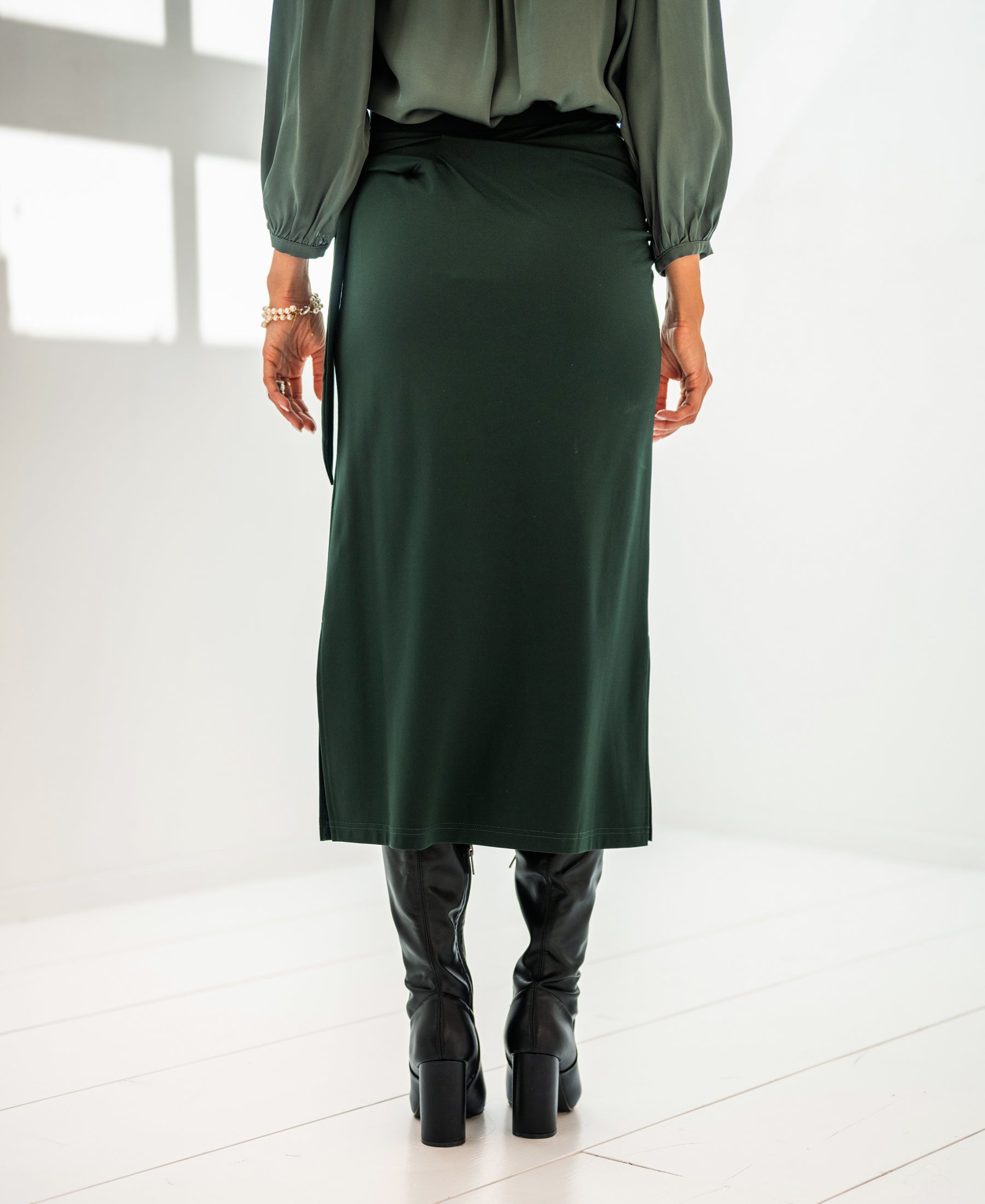 Travel skirt LE MAEL Dark green