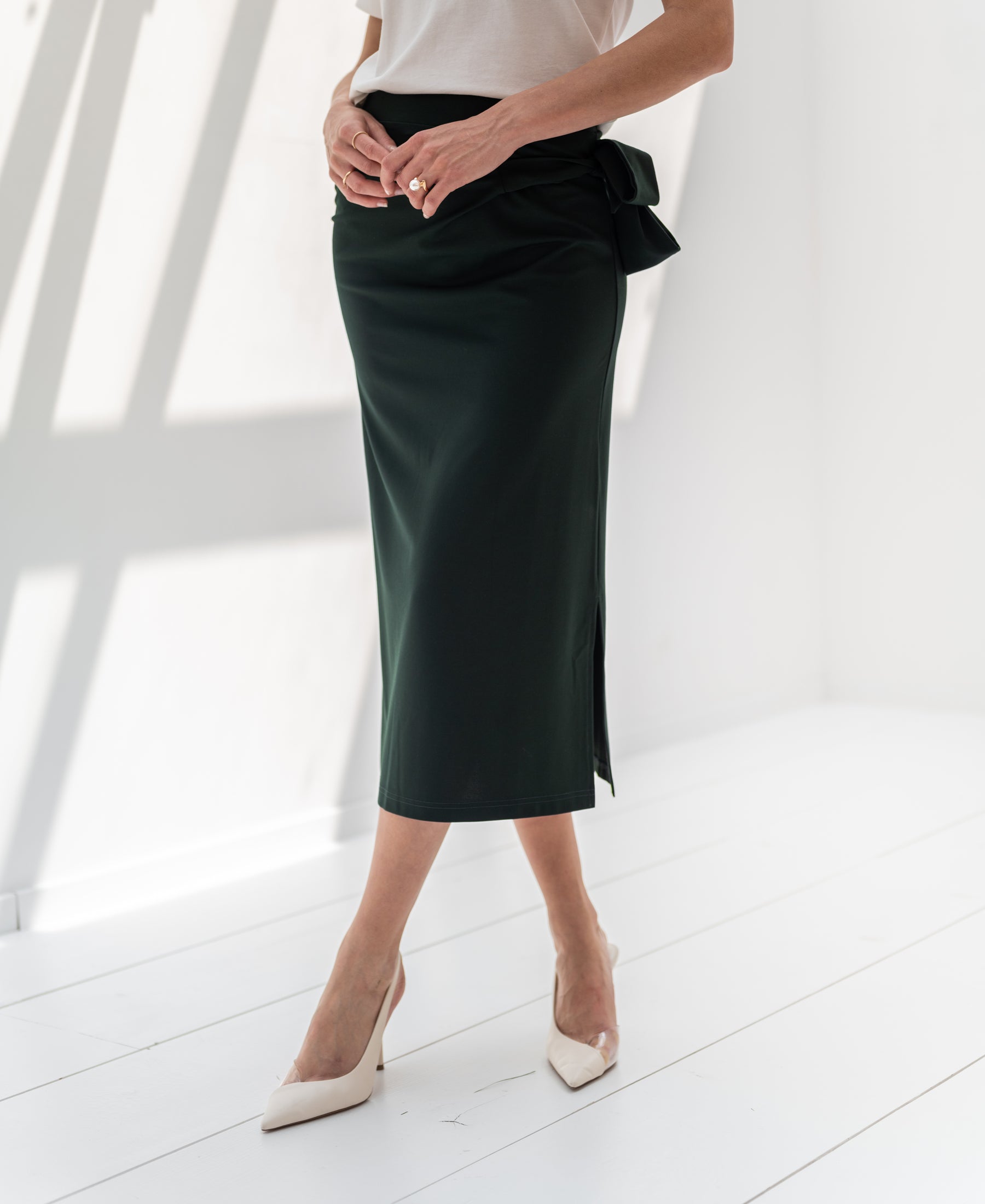 Travel skirt LE MAEL Dark green