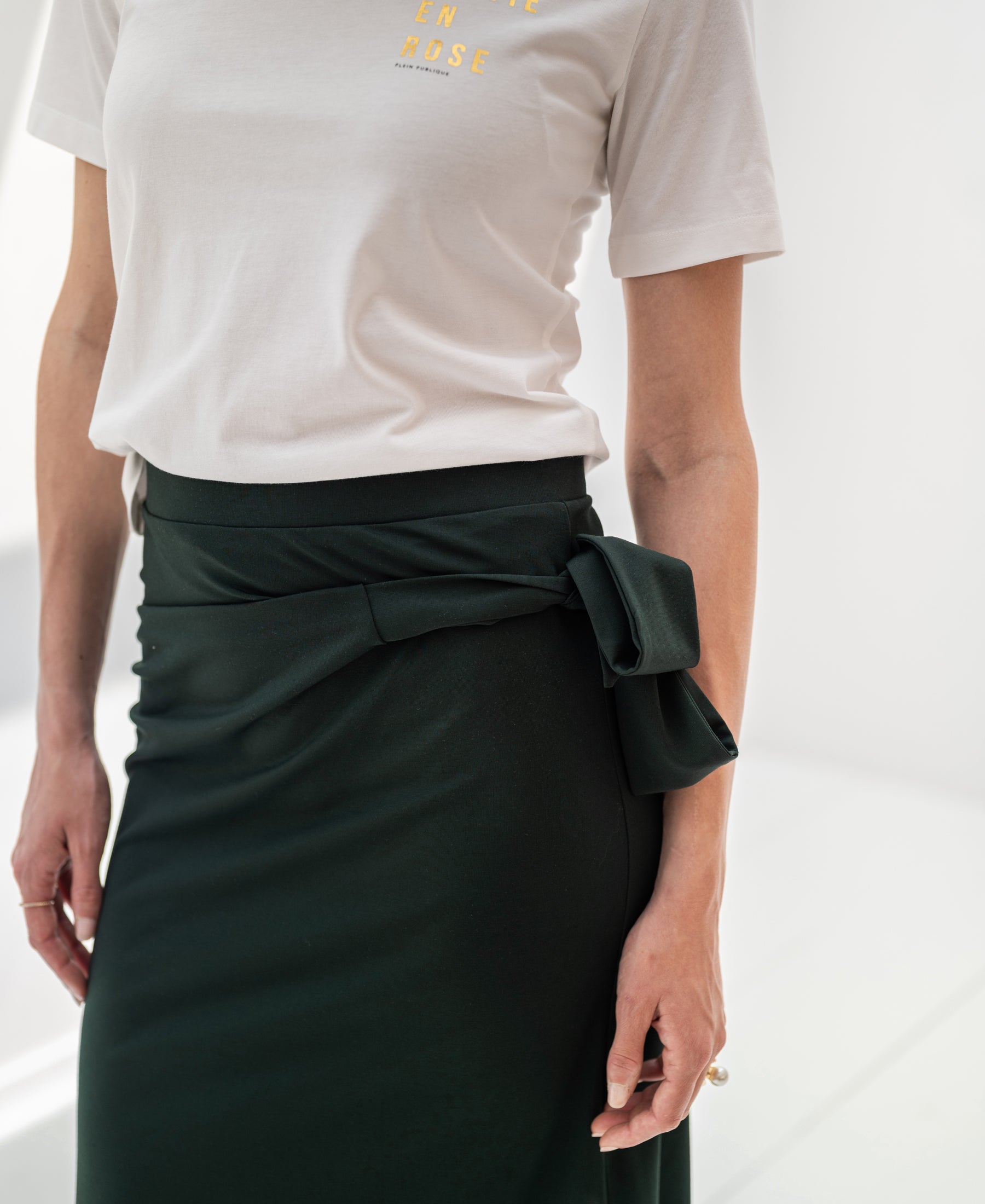 Travel skirt LE MAEL Dark green