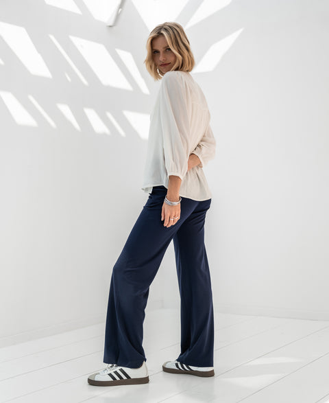 Travel trousers LES JULES Darkblue