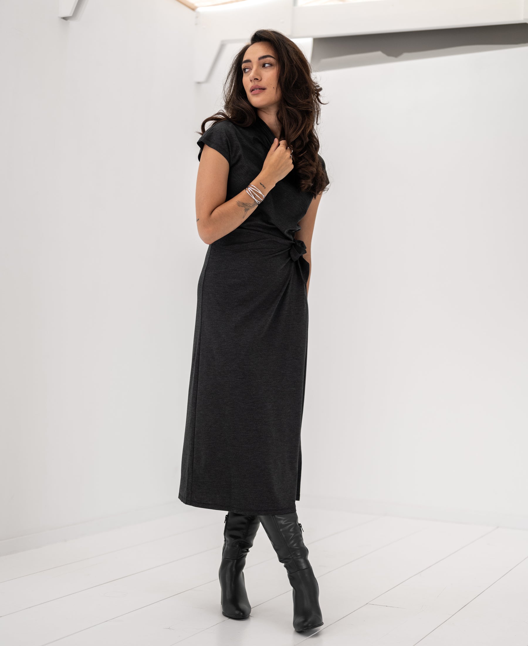 Travel dress LA TOULOUSE Anthracite