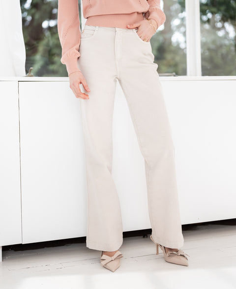 5-pocket pants LE YANNICK Beige