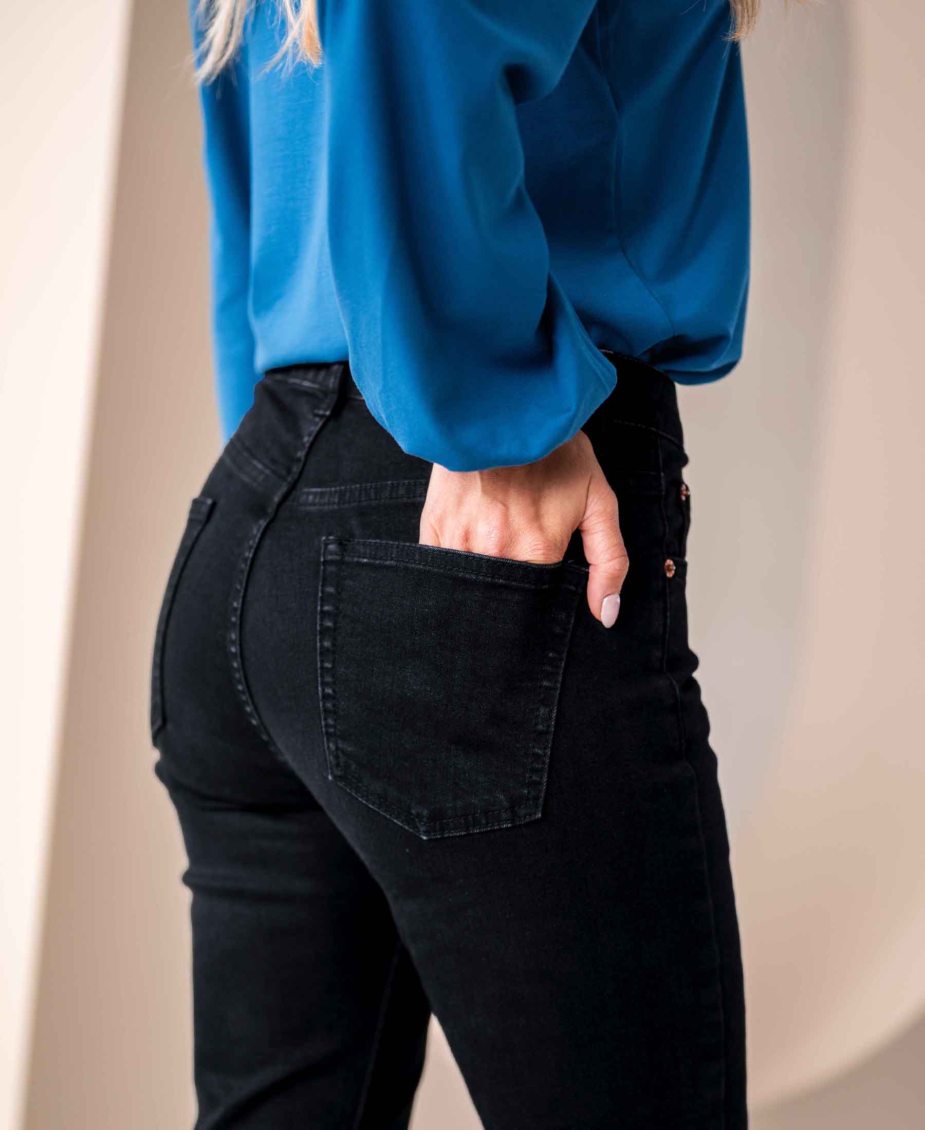 Jeans LES FLARES Black Denim